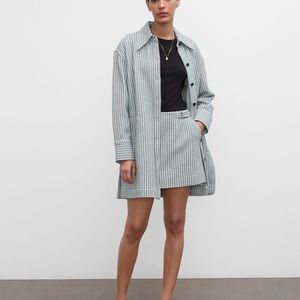 Club Monaco Tweed Mini Skirt & coat set
